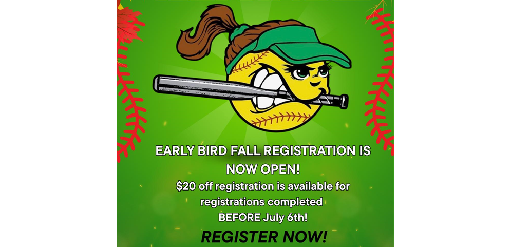 Fall Registration Open - Early Bird Discount till July 6th